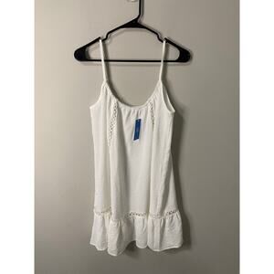 New Cupshe Women's Swimsuit Coverup, White Size Large‎